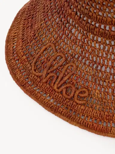 Chloé The Chloé Raffia capeline hat | Thumbnail 4