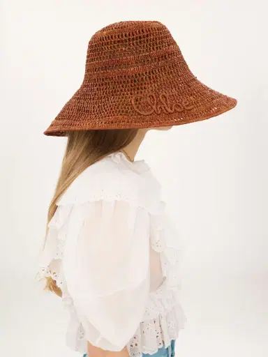 Chloé The Chloé Raffia capeline hat | Thumbnail 5