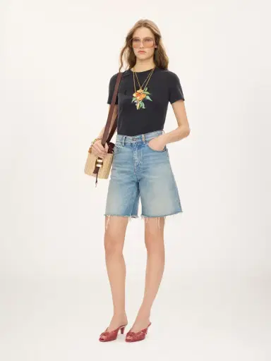 Chloé Baby fit logo T-shirt in cotton jersey | Thumbnail 3