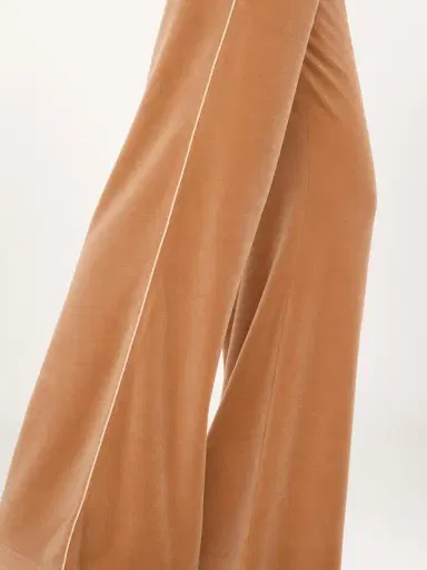 Chloé Wide-leg tracksuit pants in velvet | Thumbnail 7