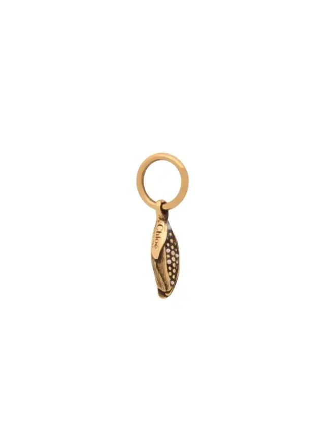 Chloé Corn charm in brass