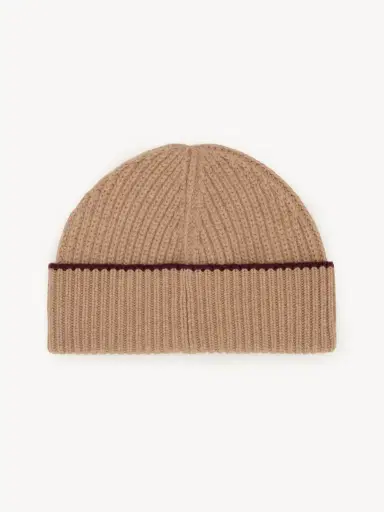 Chloé The Chloé Encoeur beanie in wool & cashmere | Thumbnail 4