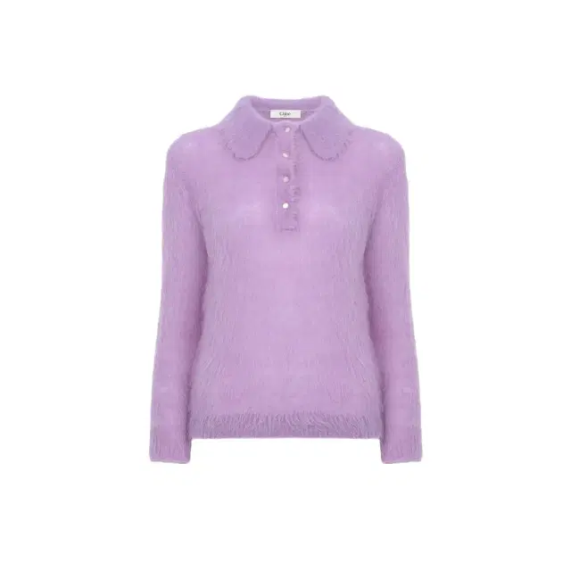 Chloé Polo sweater in an alpaca wool-blend knit
