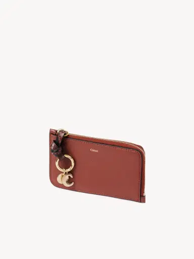 Chloé Alphabet wallet in grained leather | Thumbnail 3 Chloé Alphabet wallet in grained leather | Thumbnail 3