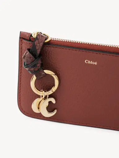 Chloé Alphabet wallet in grained leather | Thumbnail 6 Chloé Alphabet wallet in grained leather | Thumbnail 6