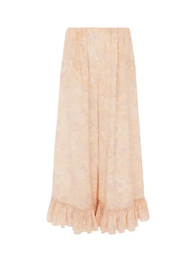 Chloé Cropped fluid pants in crêpe de chine