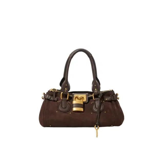 Paddington bag in suede leather