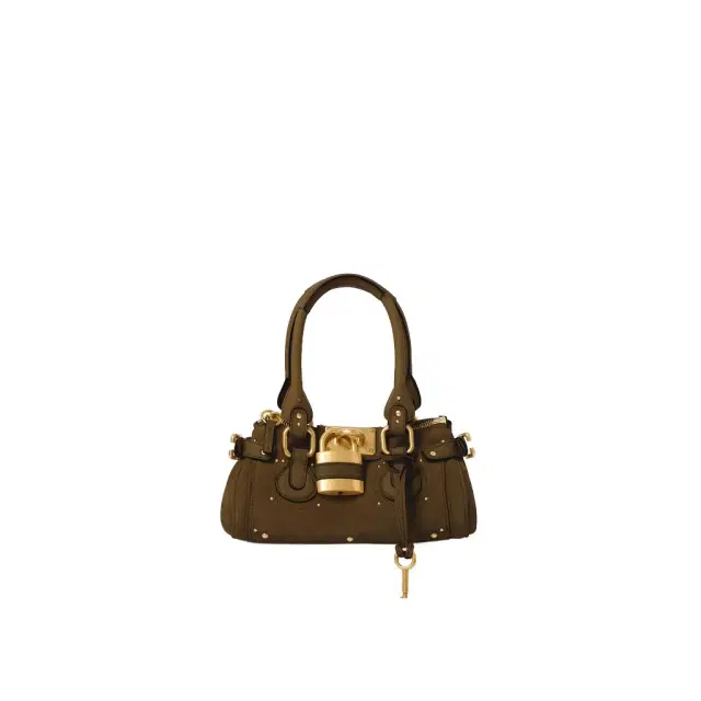 Chloé Small Paddington bag in suede leather