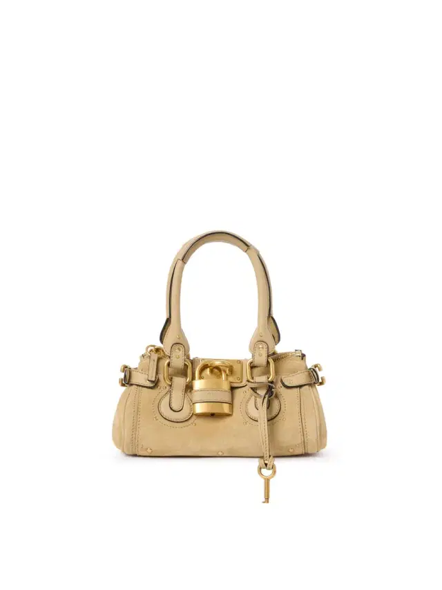 Chloé Small Paddington bag in suede leather