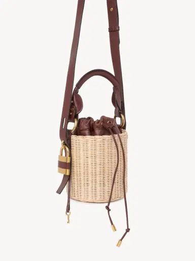 Chloé Small Paddington bucket bag in wicker | Thumbnail 4