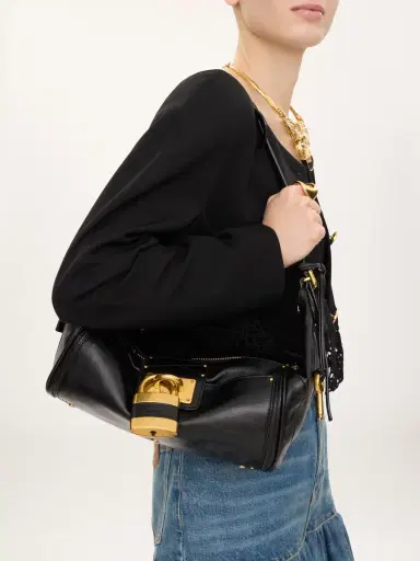 Chloé Paddington crossbody bag in grained leather | Thumbnail 3