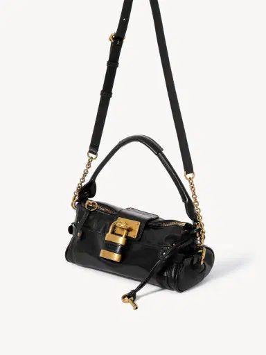 Chloé Small Paddington bag with strap in grained leather | Thumbnail 5