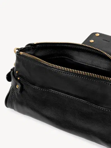 Chloé Small Paddington bag with strap in grained leather | Thumbnail 7