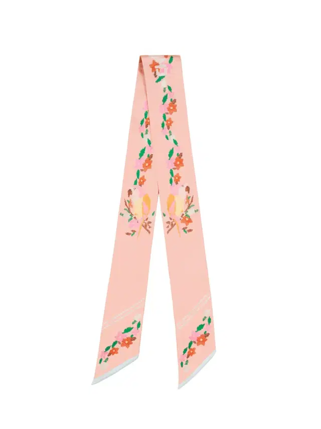 Chloé The Chloé Parrot bandeau scarf in silk twill