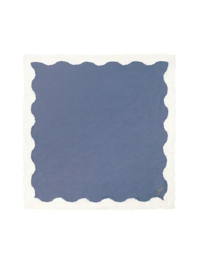 Chloé The Chloé Poetic square scarf in silk & lace