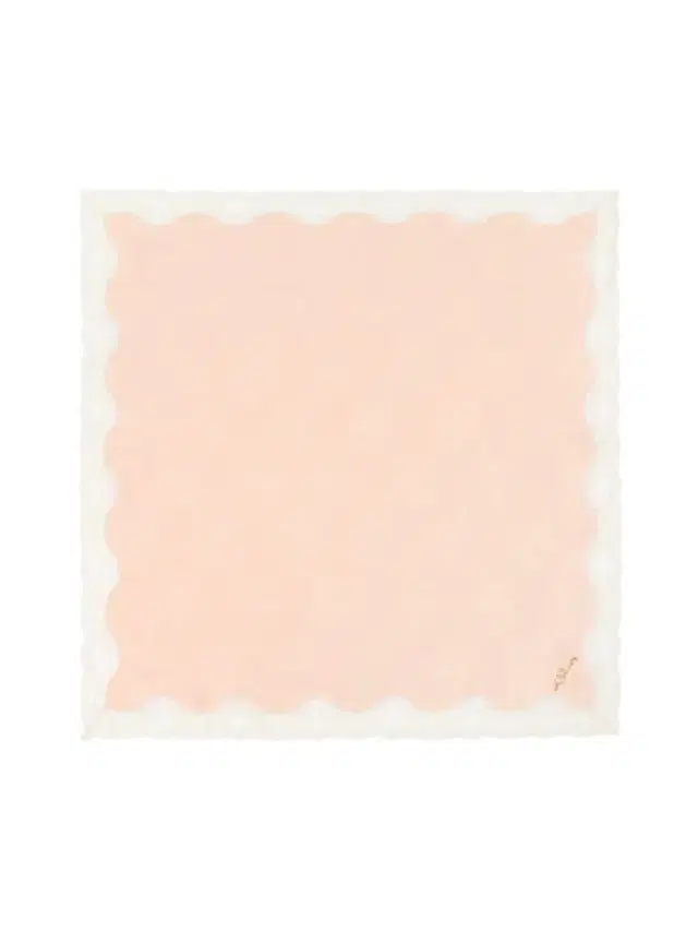 The Chloé Poetic square scarf in silk & lace