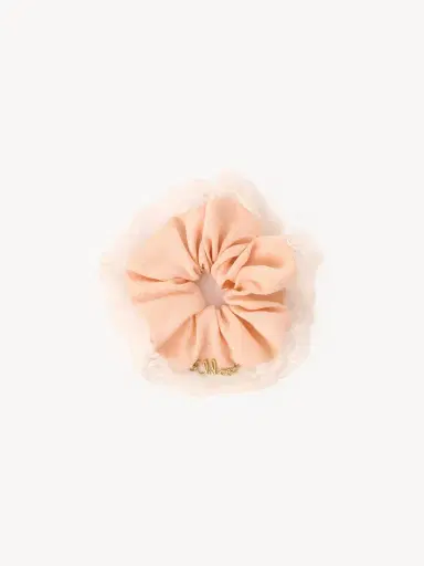 Chloé The Chloé Poetic scrunchie in silk & lace | Thumbnail 2