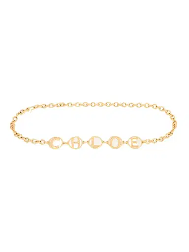 Chloé The Chloé Script jewelry belt | Thumbnail 1