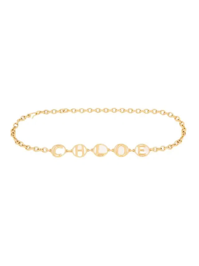 Chloé The Chloé Script jewelry belt