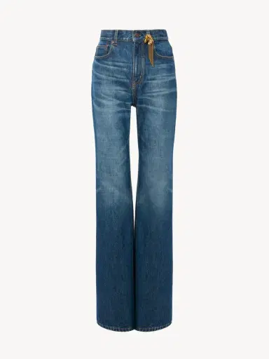 Chloé High-rise straight jeans in denim | Thumbnail 2