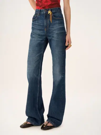 Chloé High-rise straight jeans in denim | Thumbnail 4