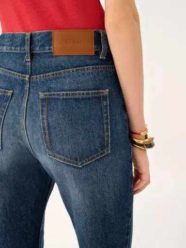 Chloé High-rise straight jeans in denim | Thumbnail 6