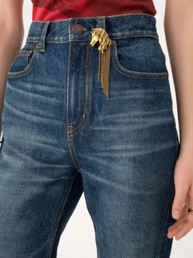 Chloé High-rise straight jeans in denim | Thumbnail 7