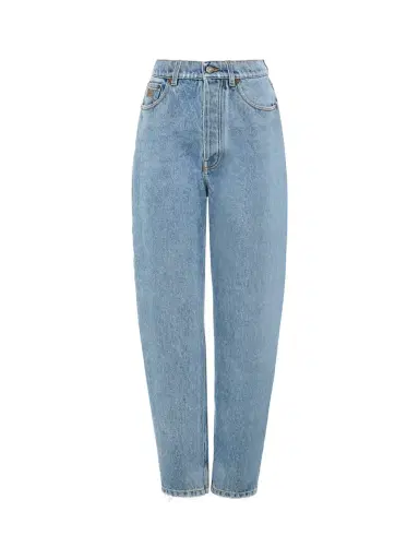 Chloé High-rise tapered jeans in denim | Thumbnail 1