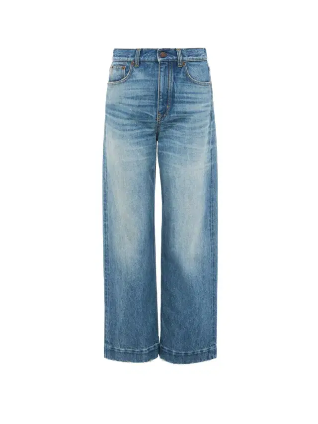 Chloé High-rise cropped jeans in denim