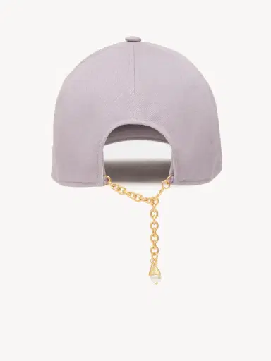 Chloé The Chloé Charms cap in cotton | Thumbnail 4