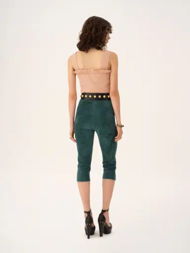 Chloé Cropped fitted tank top in technical taffeta | Thumbnail 5