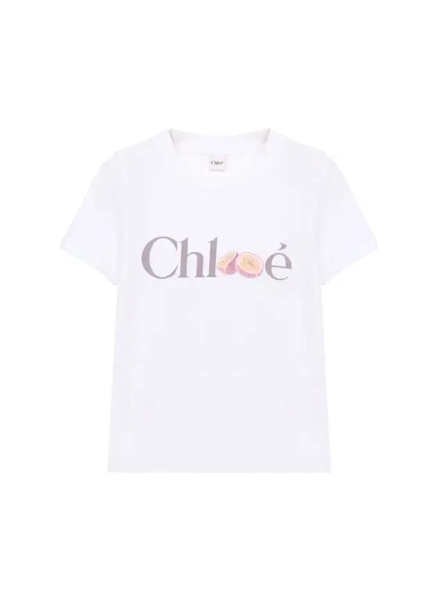 Chloé Baby fit logo T-shirt in cotton jersey