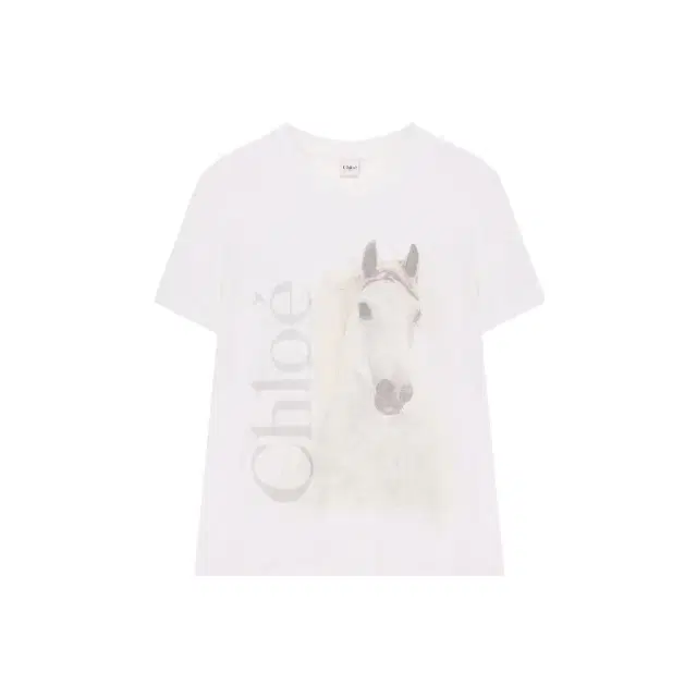 Chloé Crew-neck logo T-shirt in cotton jersey