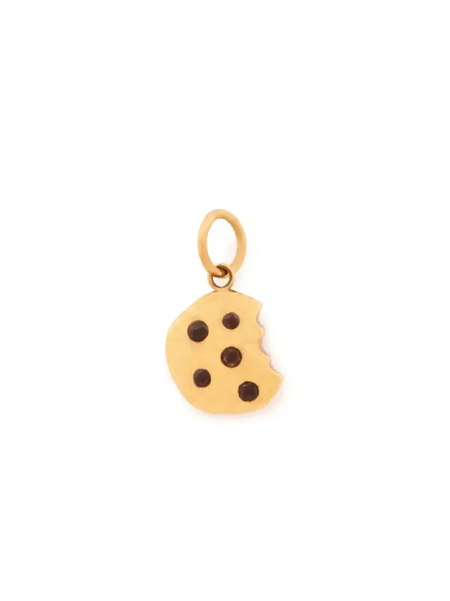 Chloé Cookie charm in brass