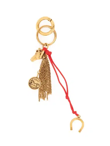 Chloé Chloé Symbols Chain Horse bag charm in brass | Thumbnail 2
