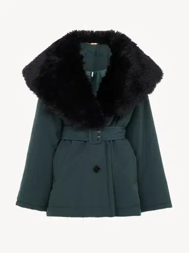 Chloé Short coat in technical satin | Thumbnail 2