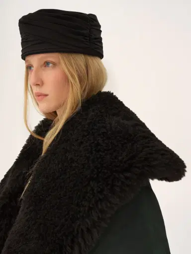Chloé Short coat in technical satin | Thumbnail 4