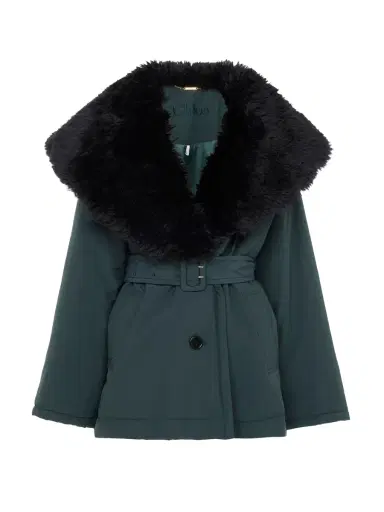 Chloé Short coat in technical satin | Thumbnail 1