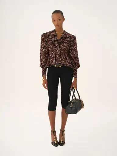Chloé Capri leggings in a stretch knit | Thumbnail 3 Chloé Capri leggings in a stretch knit | Thumbnail 3