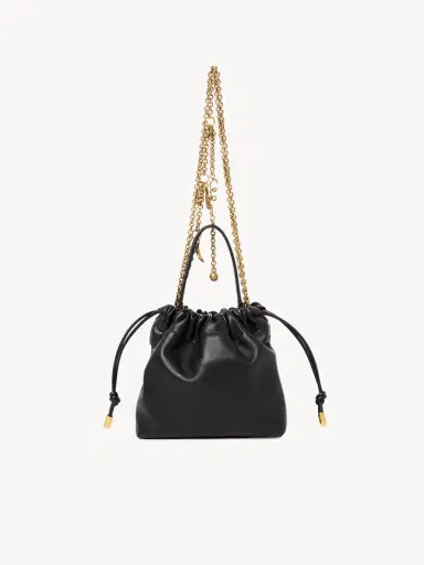 Chloé Mini Chloé Icons shoulder bag with chain in soft leather | Thumbnail 5
