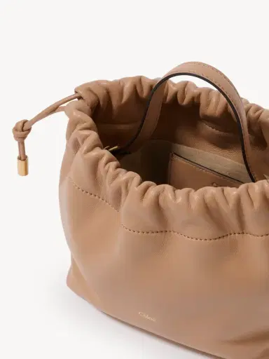 Chloé Mini Chloé Icons shoulder bag with chain in soft leather | Thumbnail 5