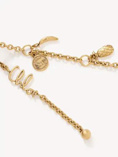 Chloé Mini Chloé Icons shoulder bag with chain in soft leather | Thumbnail 6