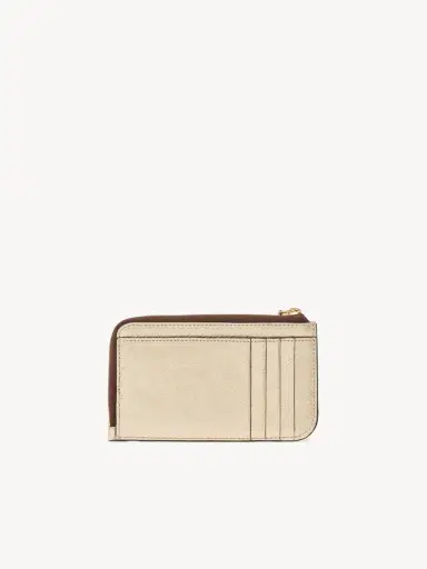 Chloé Alphabet wallet in metallized leather | Thumbnail 4 Chloé Alphabet wallet in metallized leather | Thumbnail 4