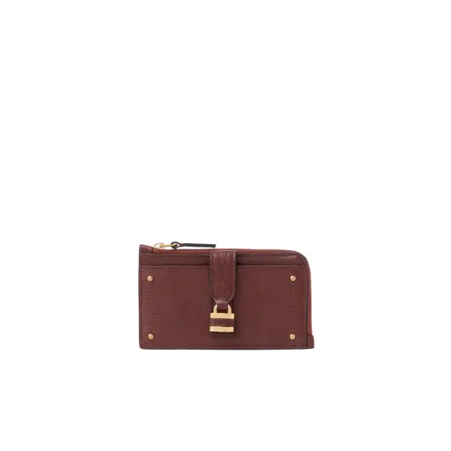 Chloé Small Paddington purse with card slots in grained leather