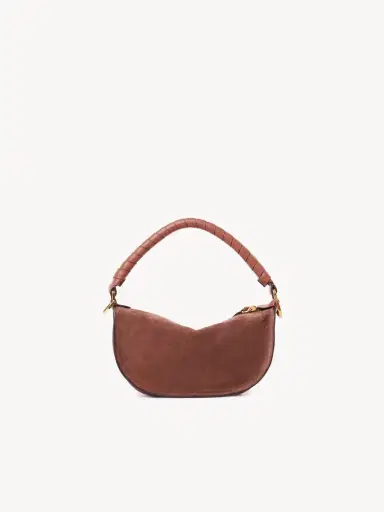 Chloé Mini Marcie shoulder bag in suede leather | Thumbnail 5