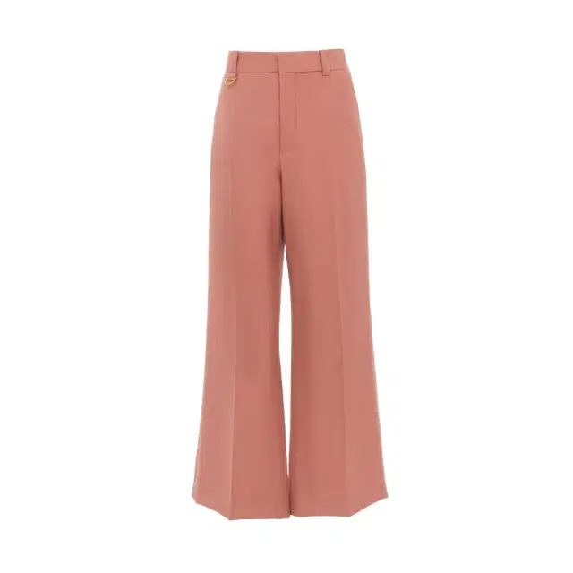 Chloé Flared bootcut pants in wool gabardine