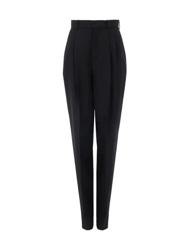 Chloé High-rise wide-leg pants in wool