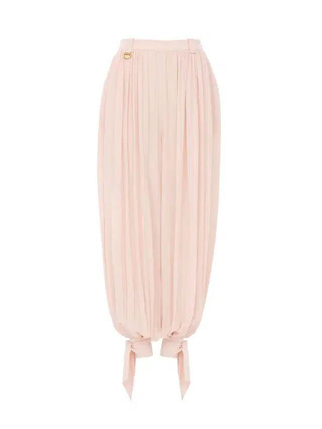 Chloé Fluid cropped pants in silk
