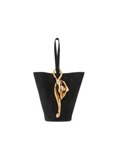 Chloé Small Eden Treasures wristlet bucket bag in suede leather | Thumbnail 1 Chloé Small Eden Treasures wristlet bucket bag in suede leather | Thumbnail 1