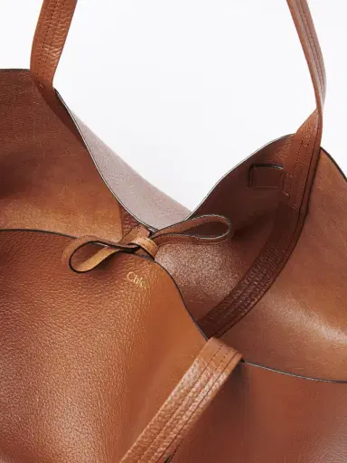 Chloé Chloé Spin east-west tote bag in grained leather | Thumbnail 6
